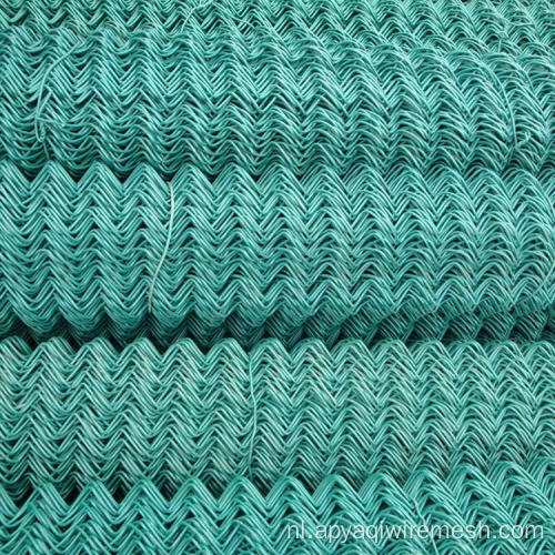 PVC HOT DOMPERDE GALVANISEERDE KAKKINDEN Hek